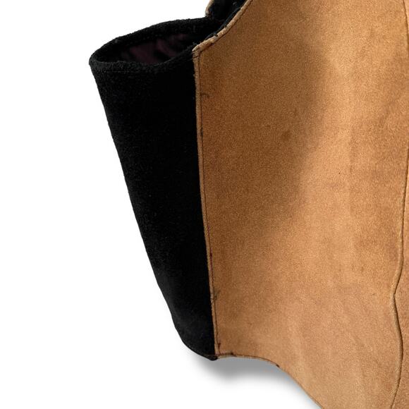 Katch Me Suede Snap Vest Mens Sz XXL Halloween Reenactment Costume Cosplay - Picture 4 of 8